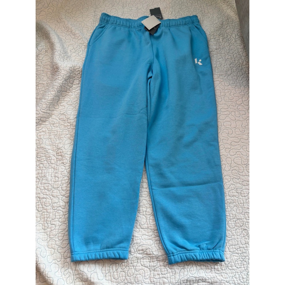 Klutch New Balance Relaxed Jogger Sweatpants Blue Women's Size Large #34